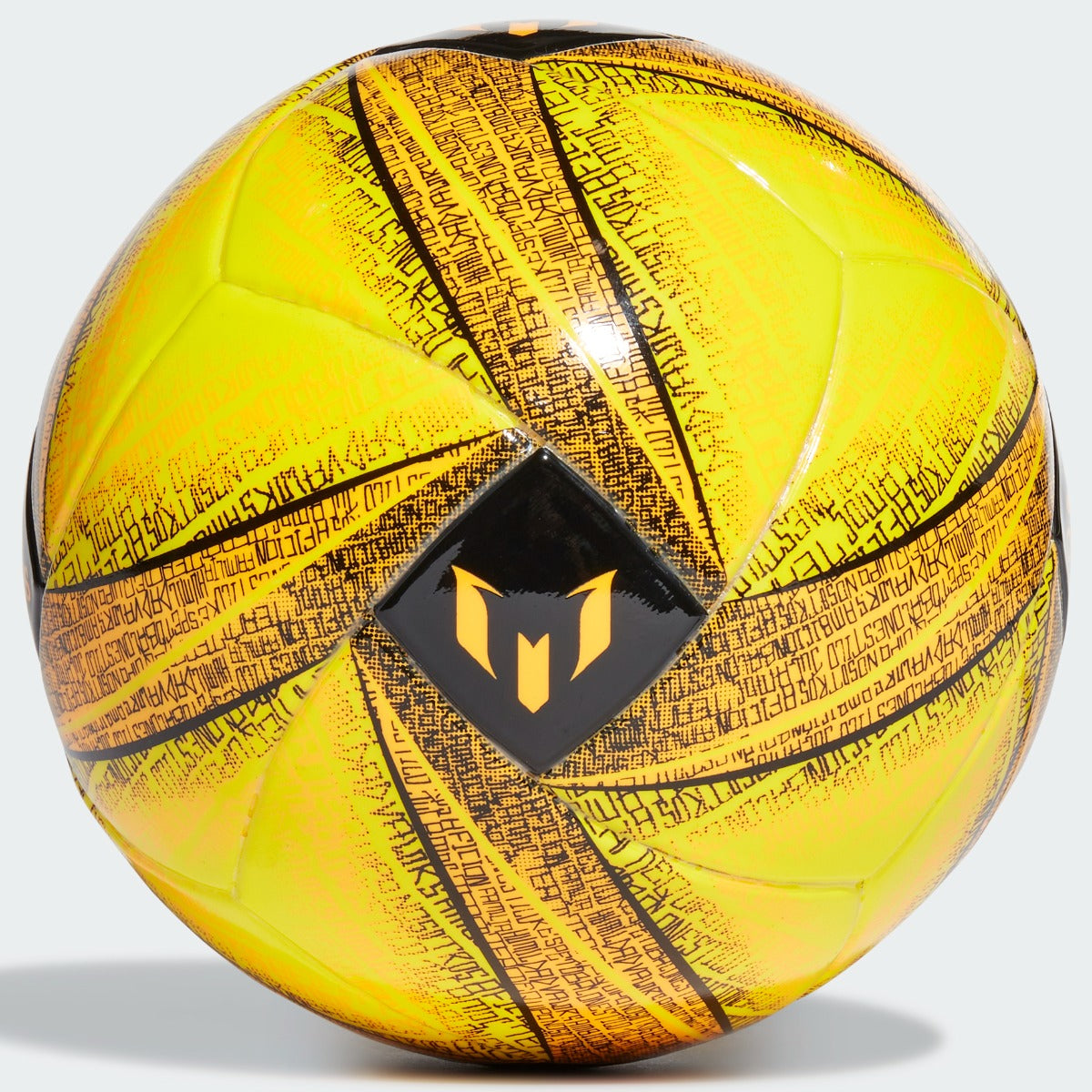 adidas Messi Mini Ball - Solar Gold-Yellow-Black (Back)