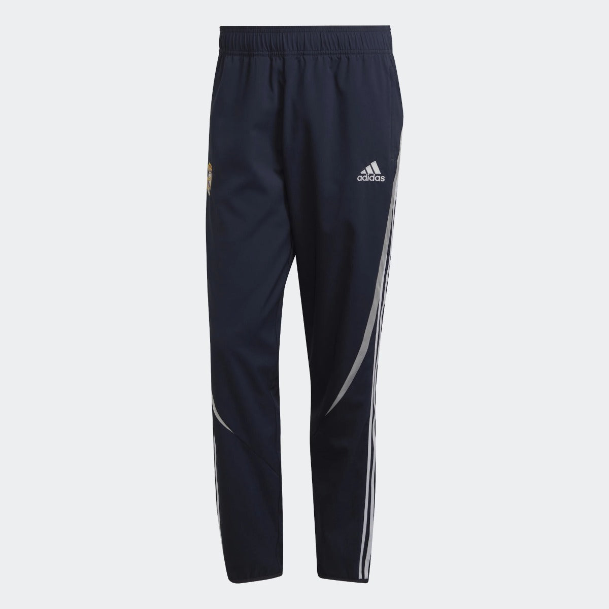 adidas 2021-22 Real Madrid Teamgeist Woven Pants - Night Navy (Front)