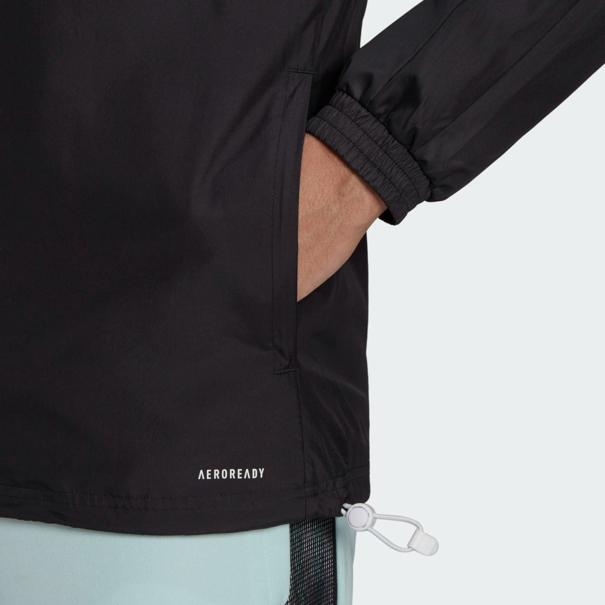 Adidas Tiro Windbreaker Jacket - Mint-Black (Detail 3)