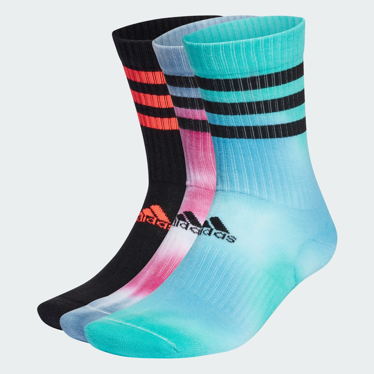 adidas Tiro 3-Stripes  Cushioned Crew Socks 3 Pairs (Main)