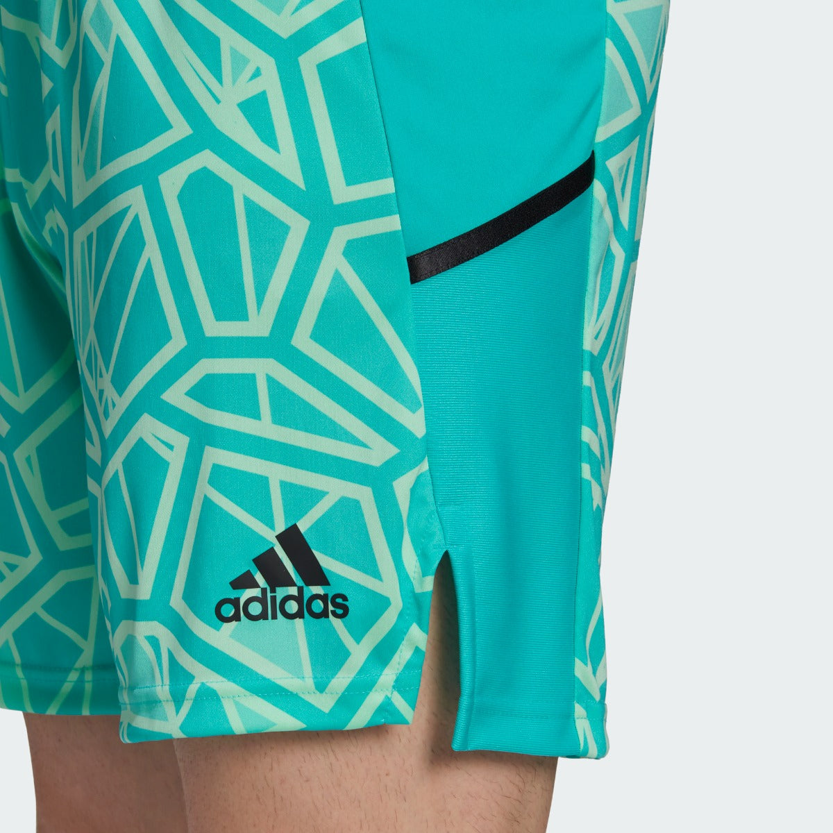adidas Condivo 22 Goalkeeper Shorts - Mint Rush (Detail 2)