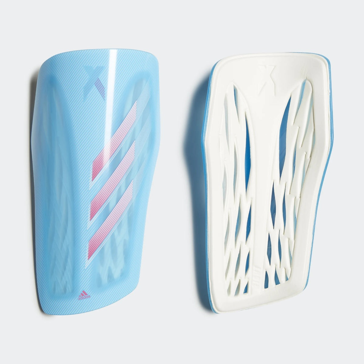adidas X League Shin Guard - Sky Rush-Shock Pink (Set 1)
