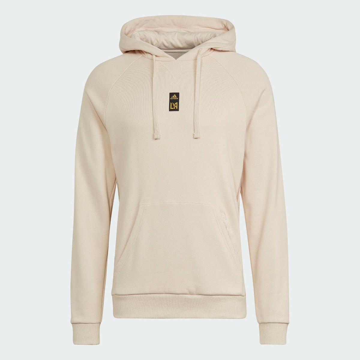 adidas 2022 LAFC Travel Hoody - Linen (Front)