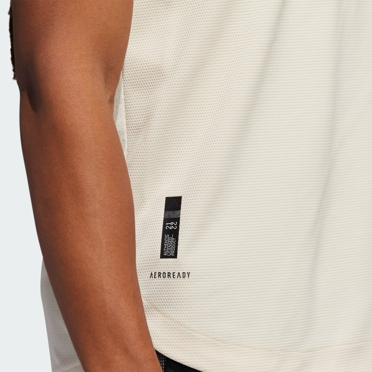 adidas 2021-22 LAFC Authentic Away Jersey - Beige (Detail 2)