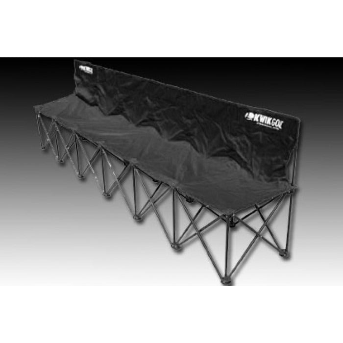 Kwik Goal 6 Seat Bench Black