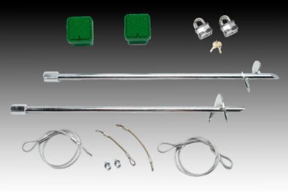 Kwik Goal Box Auger Anchors (2/Set)