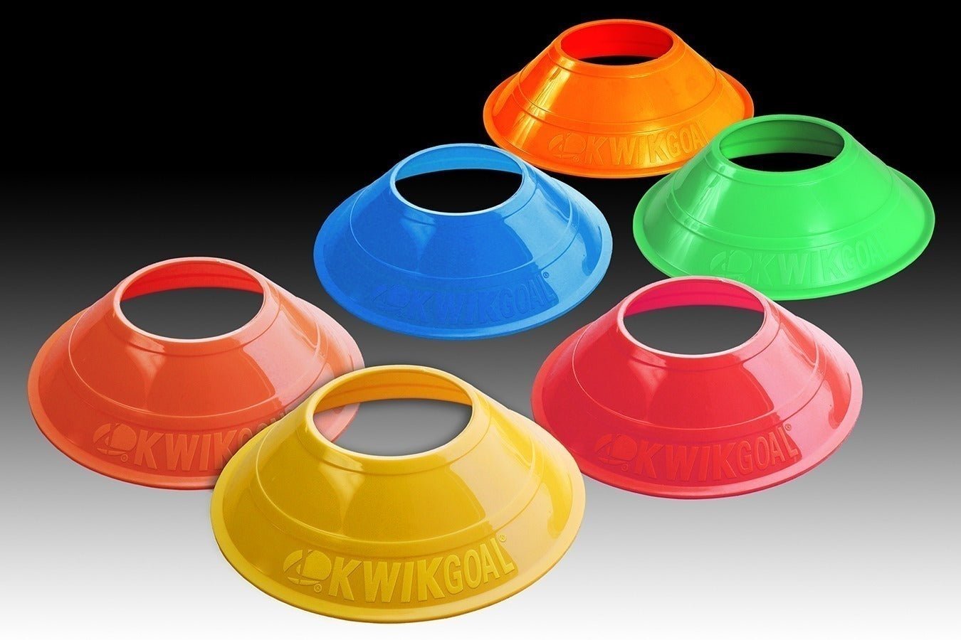 Kwik Goal Mini Disc Cones - Pack of 25