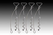 Kwik Goal Portable Auger Anchors (4/Set)