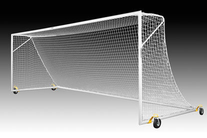 Kwik Goal Pro Premier® European Match Soccer Goal with Swivel Wheels