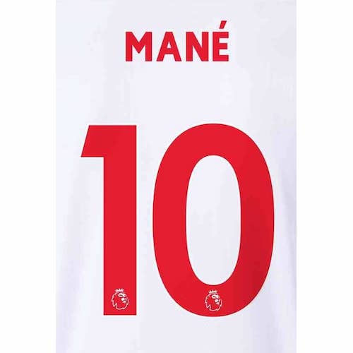 Liverpool 2019/20 Away Mane #10 Jersey Name Set