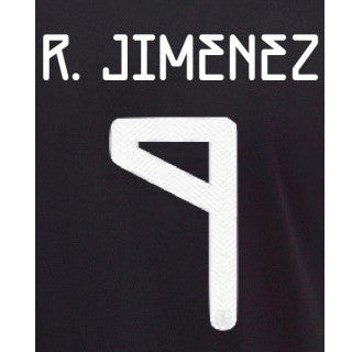 Mexico 2019/20 Home R.Jimenez #9 Jesey Name Set