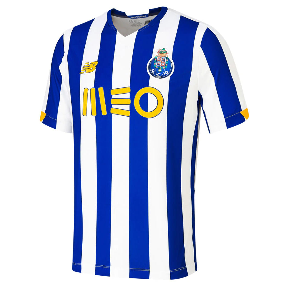 New Balance 2020-21 FC Porto Home Jersey - White-Blue