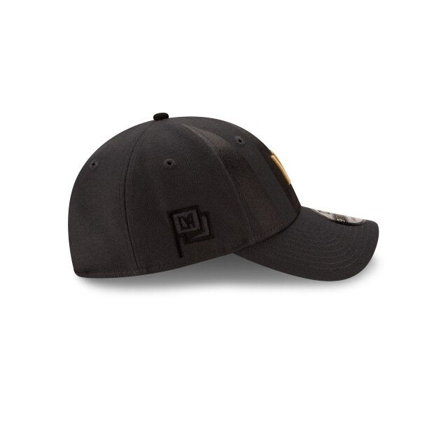 New Era LAFC Jersey Hook 920  Adjustable Hat - Dark Grey-Black (Side 2)