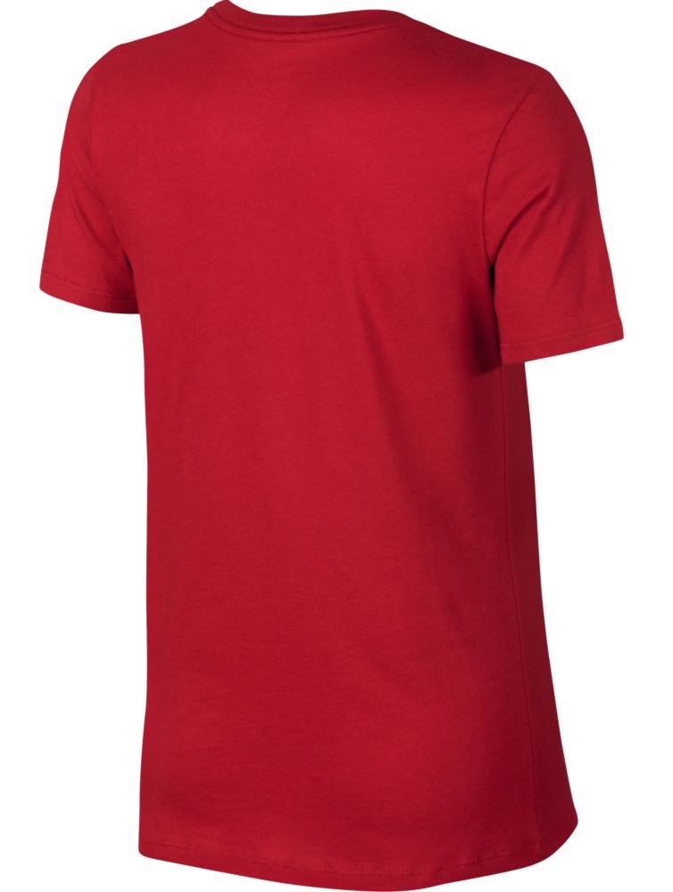 Nike 2018-19 Barcelona Evergreen Crest Women's Tee-Red