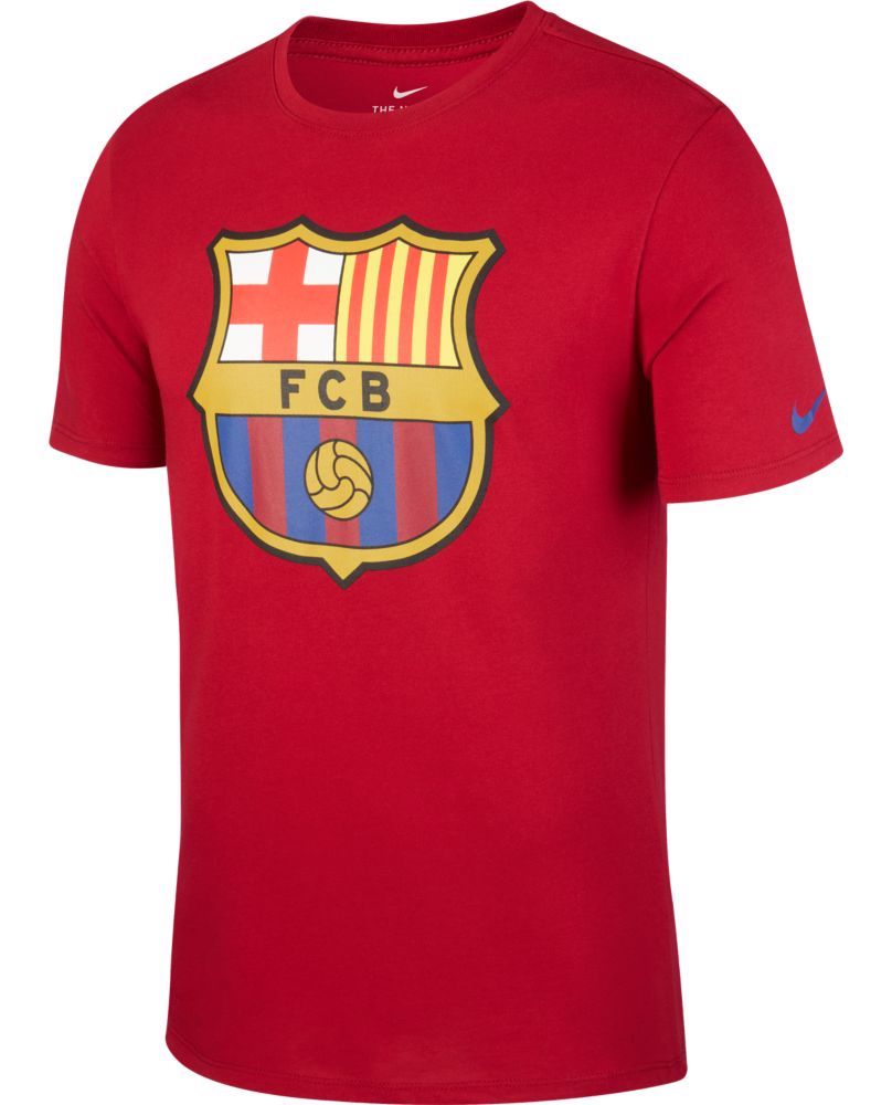Nike 2018-2019 Barcelona Tee- Burgundy
