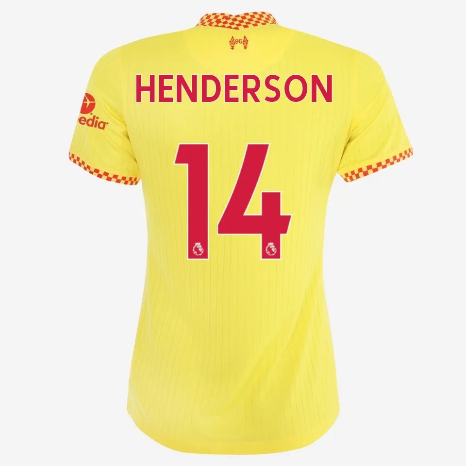 Nike 2021-22 Liverpool Third ADV Match Jersey - Yellow