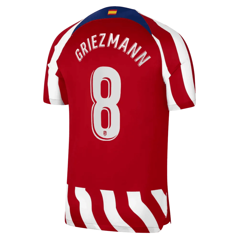 Nike 2022-23 Atletico Madrid Home Jersey - White-Red