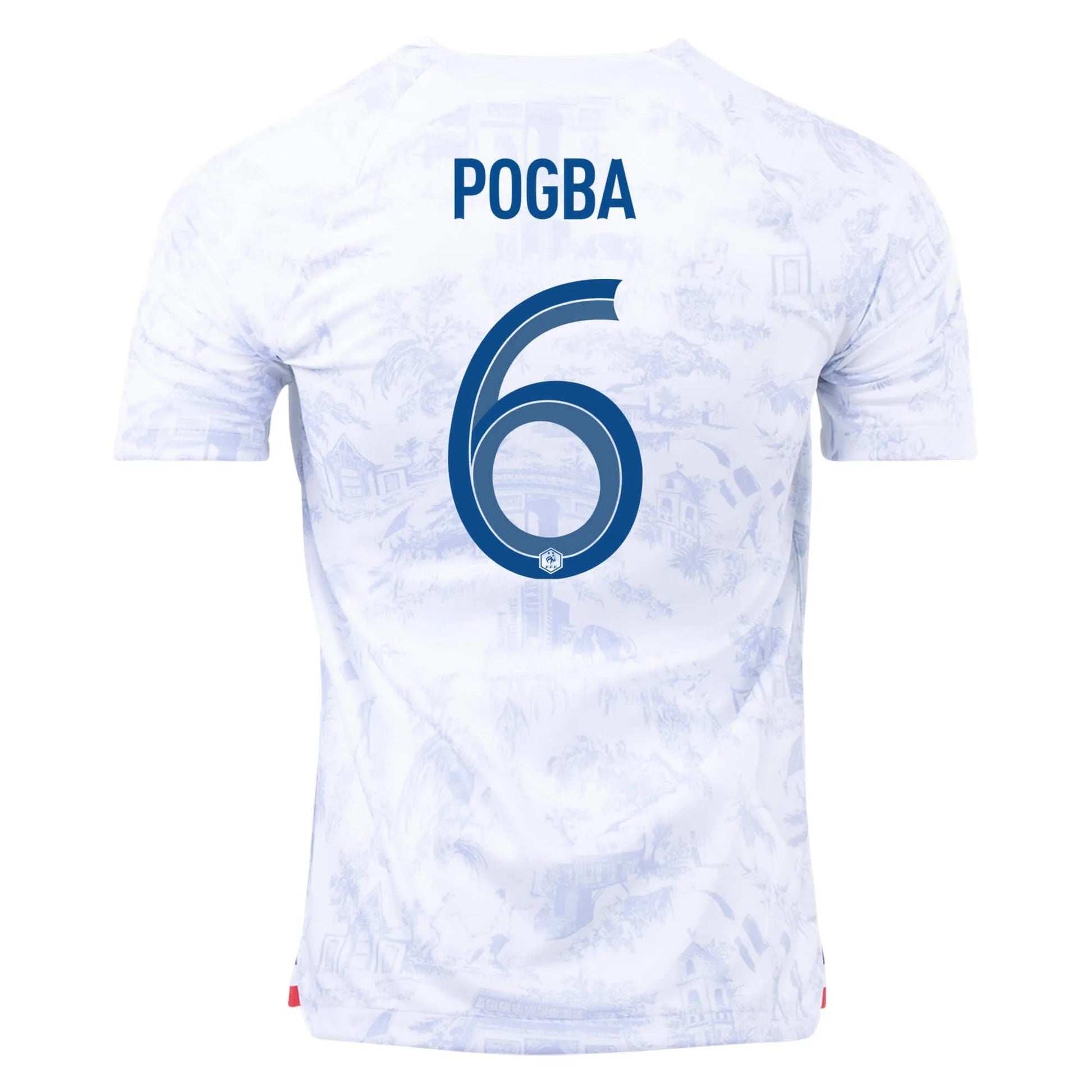 Nike 2022-23 France Away Jersey - White-Royal