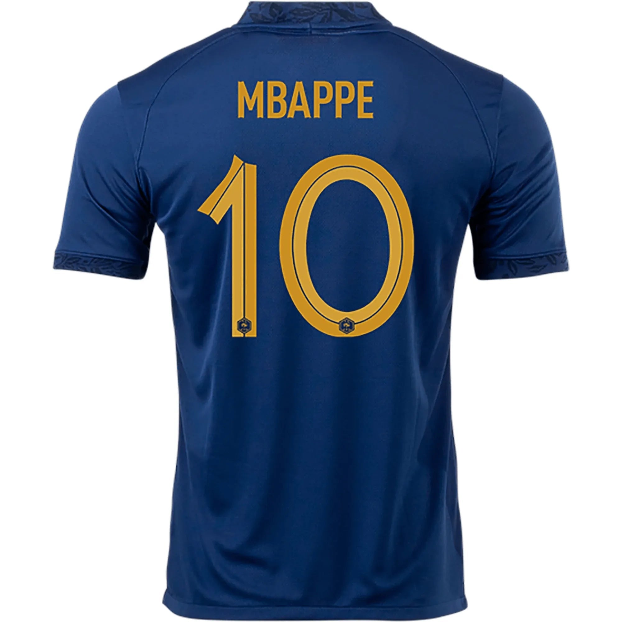 Nike 2022-23 France Home Jersey - Midnight Navy-Metallic Gold