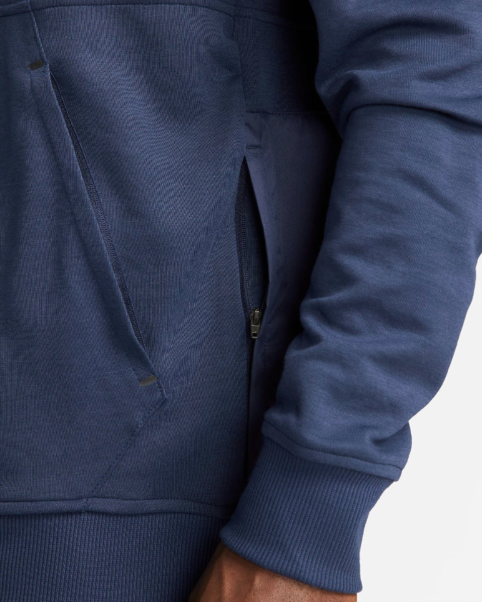 Nike 2022 Chelsea Half Zip Travel Hoodie - Navy-Gold