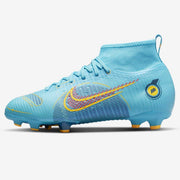 Nike Junior Mercurial Superfly 8 Pro FG - Chlorine Blue-Laser Orange