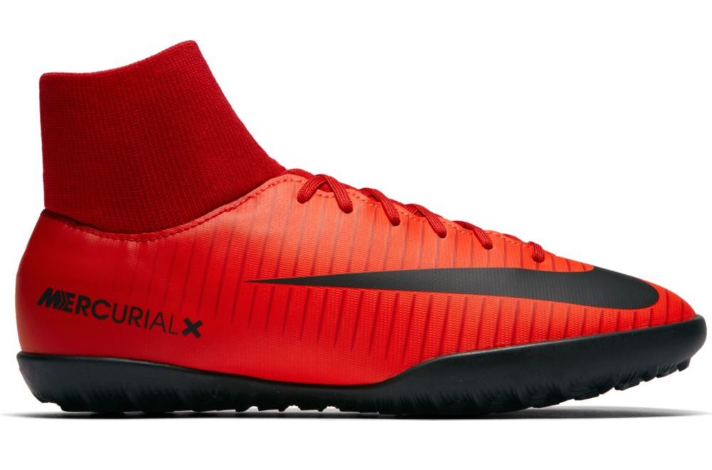 Nike Junior MercurialX Victory 6 DF TF Red/Black