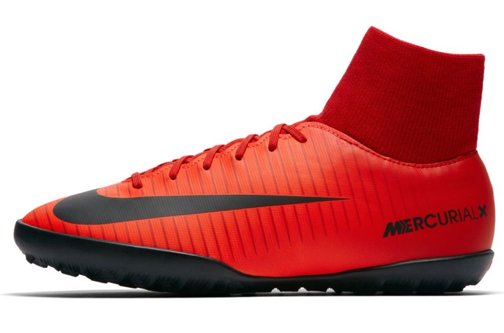 Nike Junior MercurialX Victory 6 DF TF Red/Black