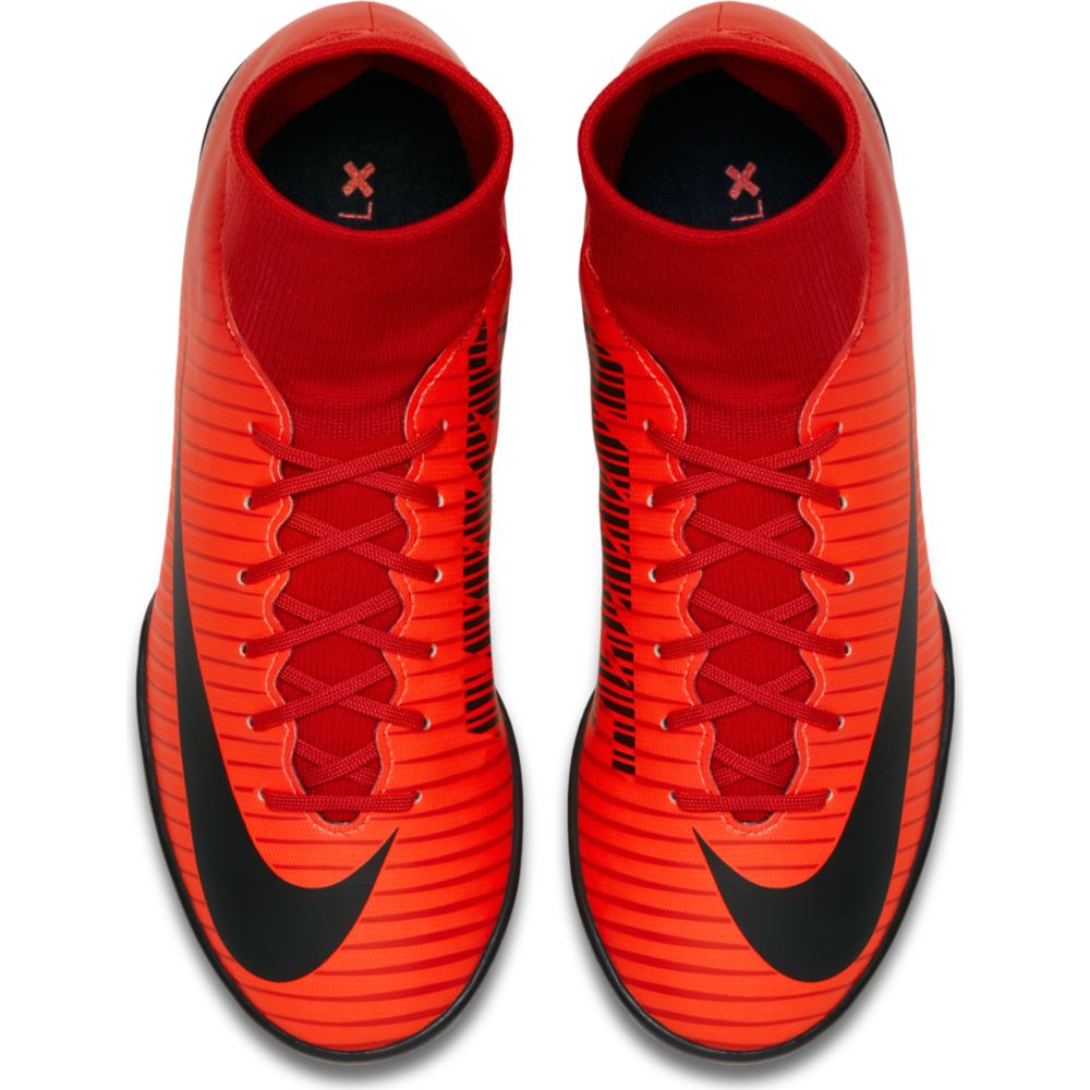 Nike Junior MercurialX Victory 6 DF TF Red/Black