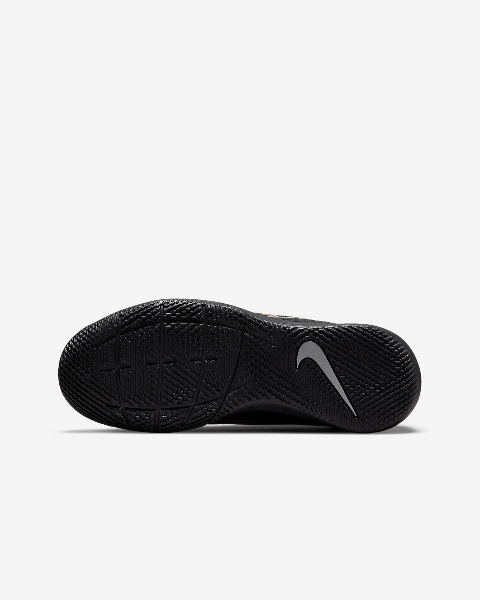 Nike Junior Superfly 8 Academy Indoor - Black-Silver-Gold