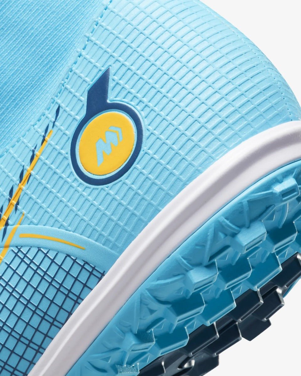 Nike Mercurial Superfly 8 Academy Turf - Chlorine Blue-Laser Orange