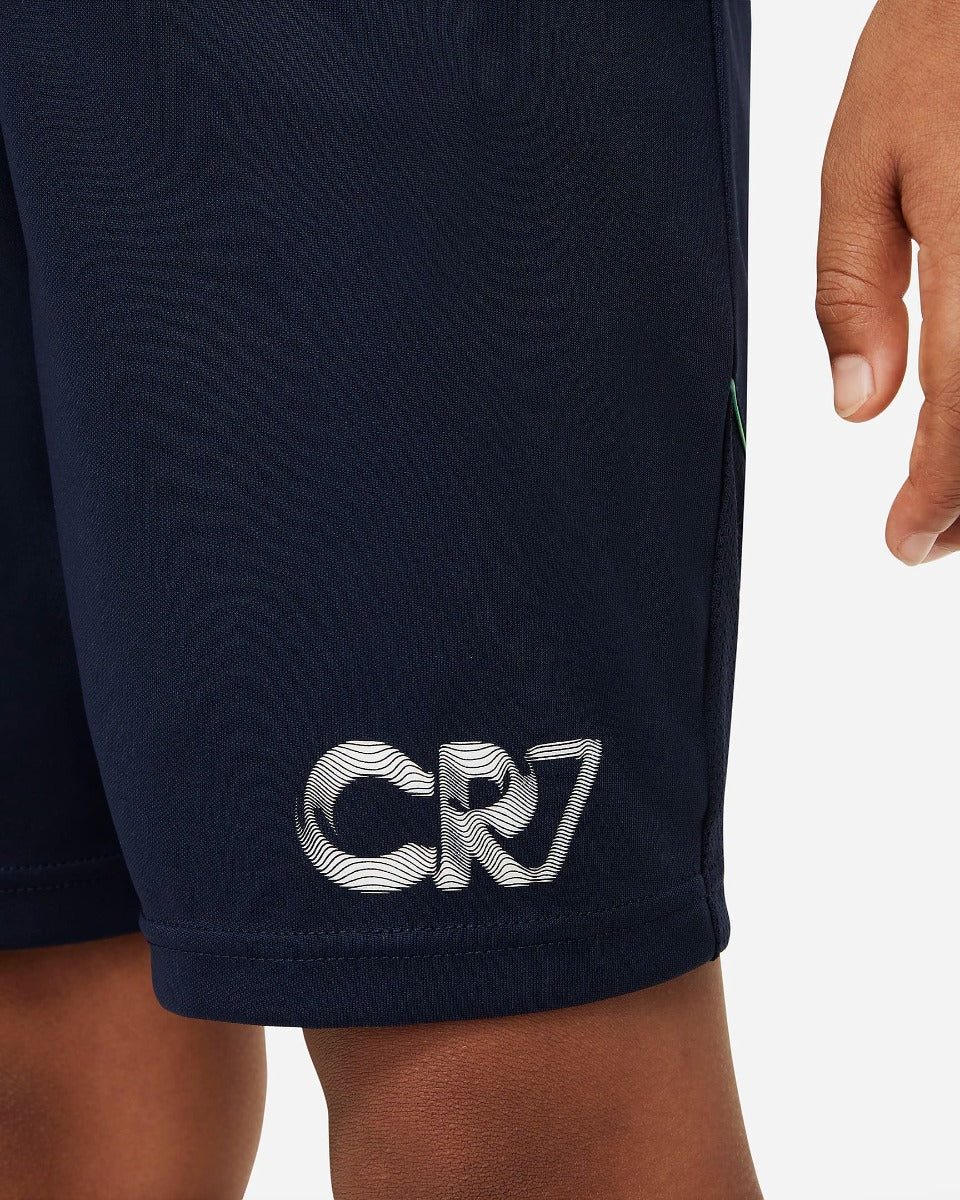 Nike Youth DF CR7 Knit Shorts - Obsidian-White