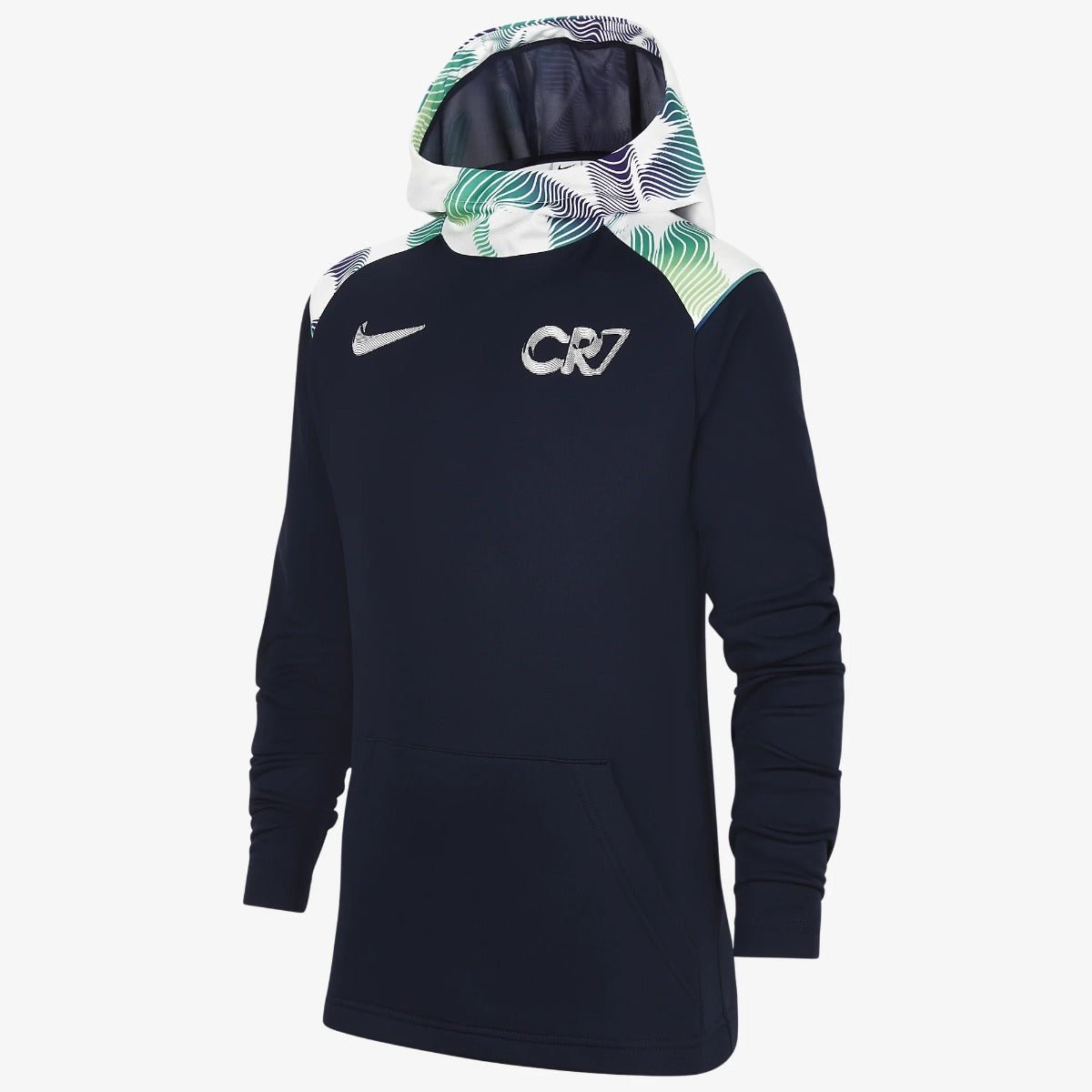 Nike Youth DF CR7 Pullover Hoodie - Obsidian-White