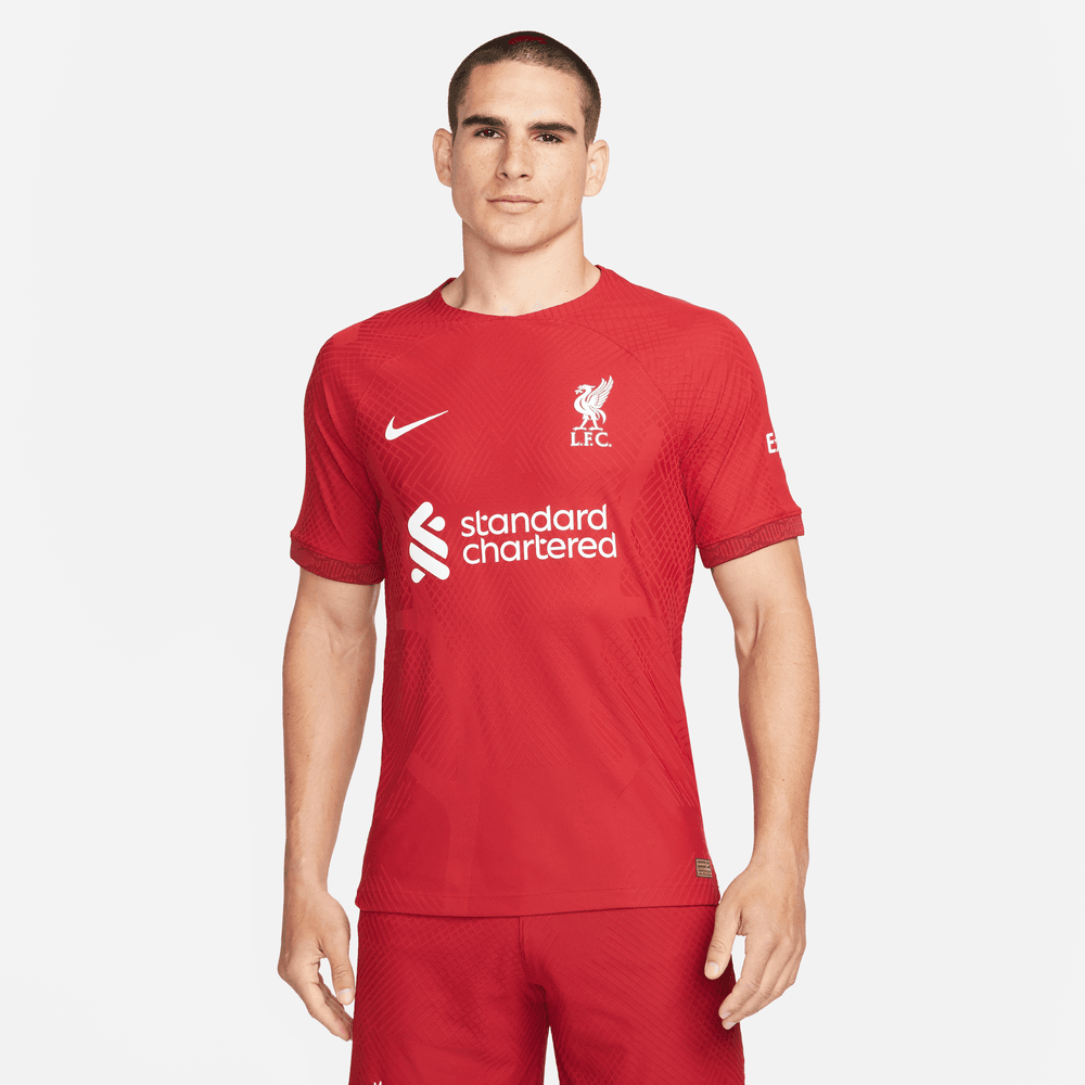 Nike 22-23 Liverpool FC DFADV Match Jersey - Red-White (Model - Front)
