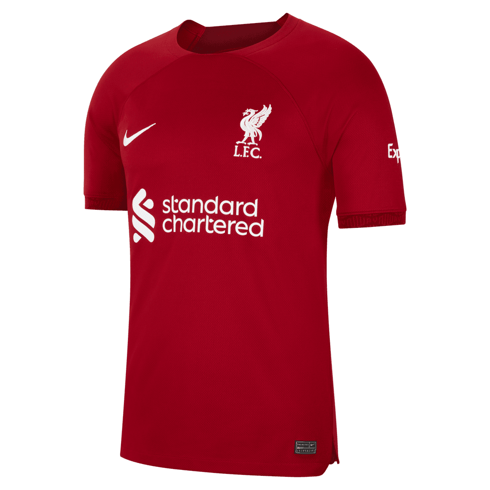 Nike 22-23 Liverpool FC Stadium Home Jersey - Red-White (Front)