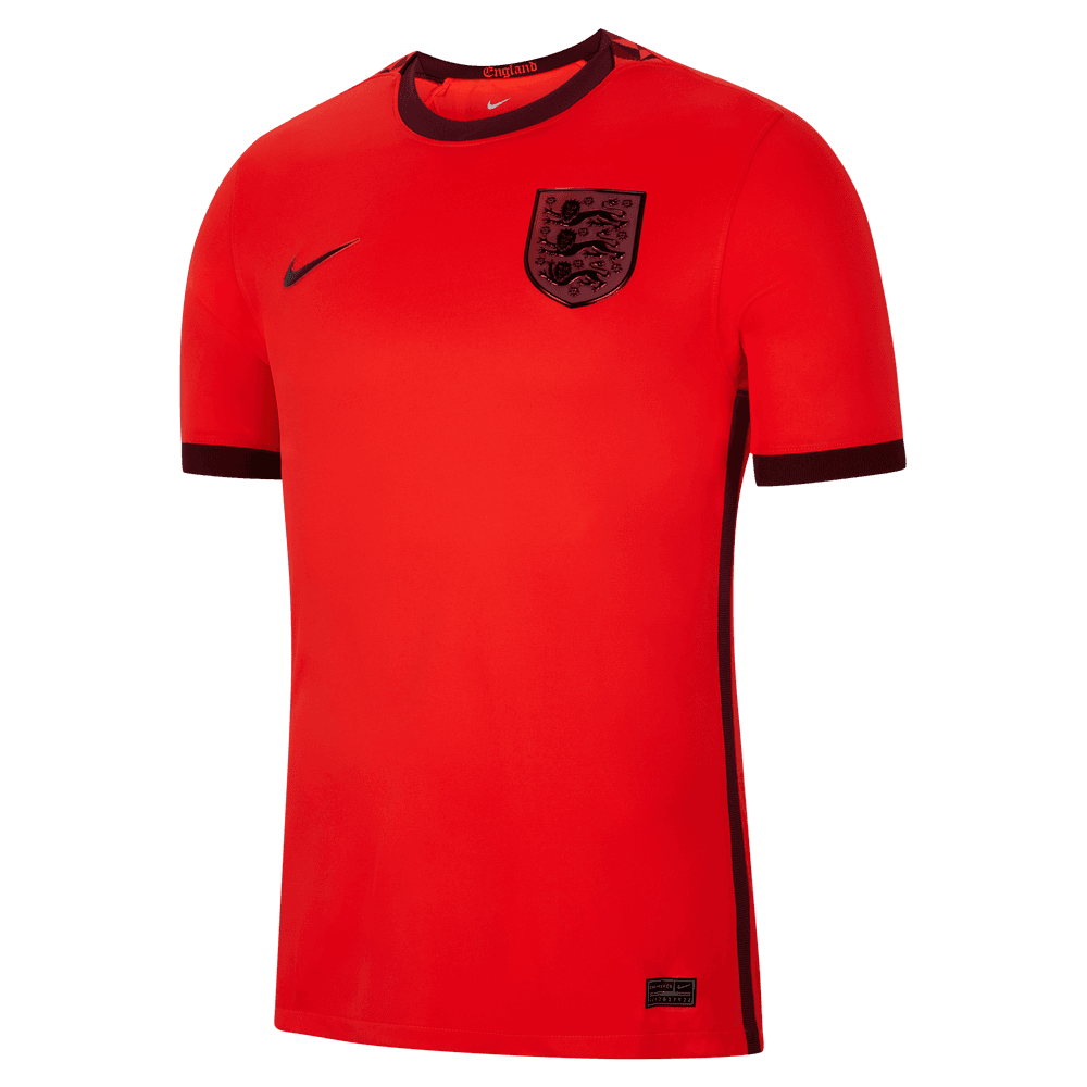 Nike England Women's EC22 (Men's Cut) Away Jersey - Crimson-Maroon (Front)