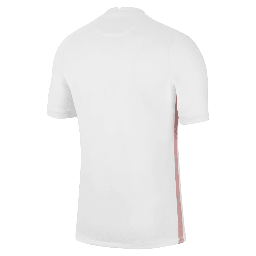 Nike France Women's EC22 (Men's Cut) Away Jersey - White-Pink Glaze (Back)