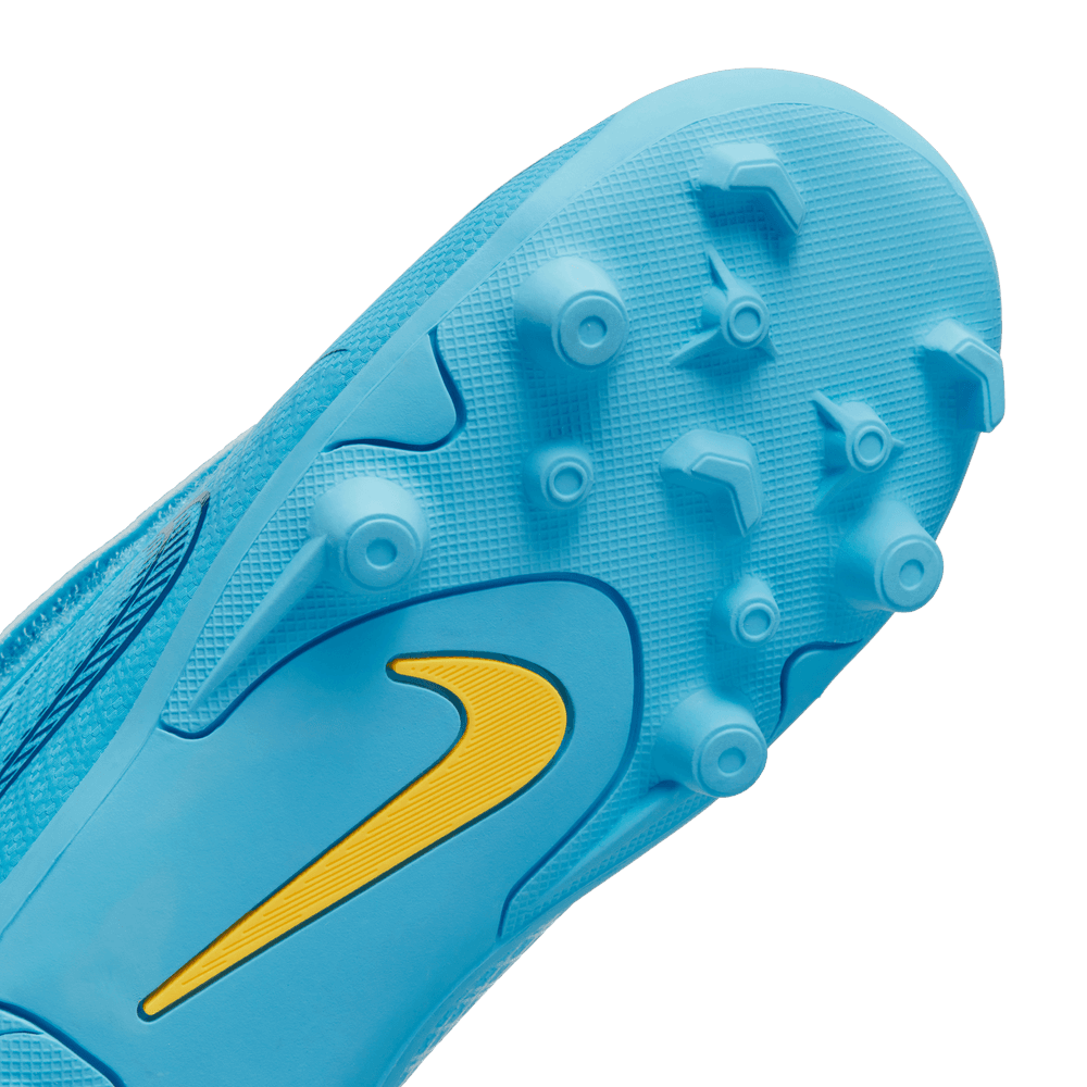 Nike Kids Mercurial Vapor 14 Club FG-MG - Chlorine Blue-Laser Orange (Detail 1)