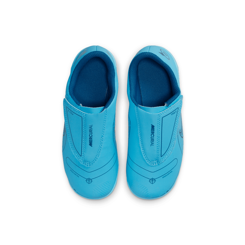 Nike Kids Mercurial Vapor 14 Club FG-MG - Chlorine Blue-Laser Orange (Pair - Top)