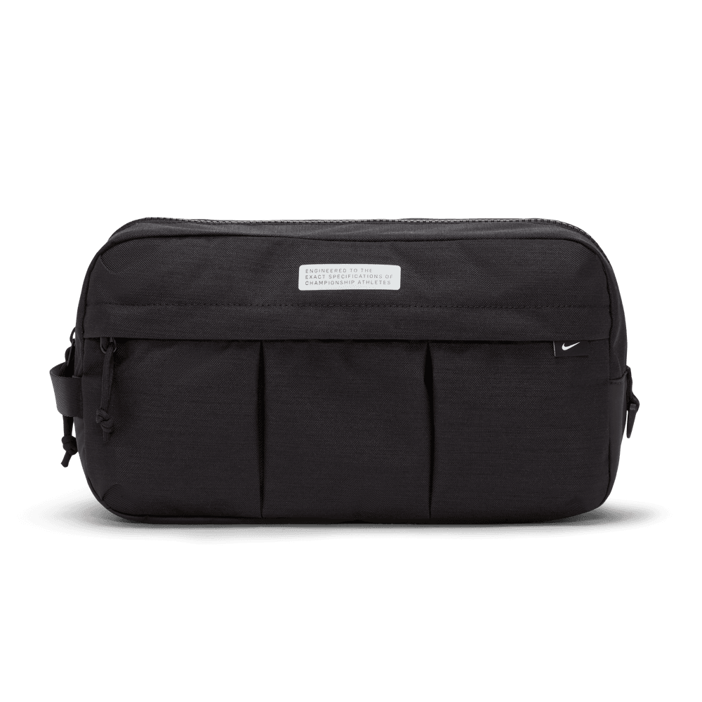 Nike SU22 Academy Shoe Bag - Black-White (Front)
