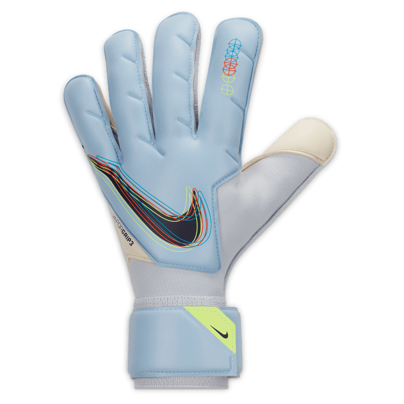 Nike Vapor Grip 3 Goalkeeper Gloves - Light Marine-White (Single - Outer)