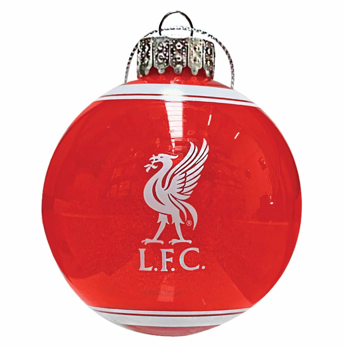 Liverpool FC Glass Ball Christmas Tree Ornament