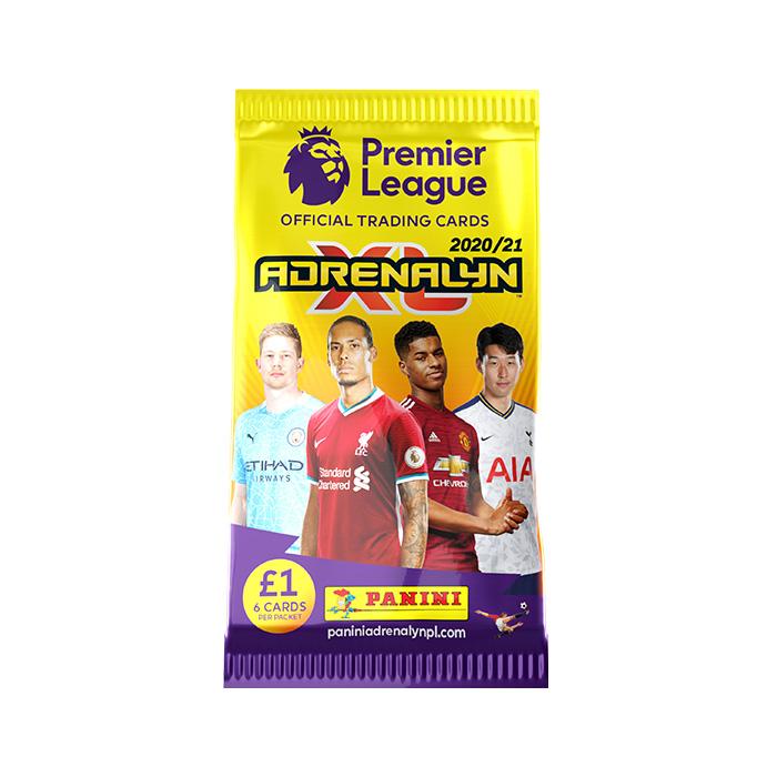 2020-21 Panini Adrenalyn Premier League Cards Packets (6 Cards EA)