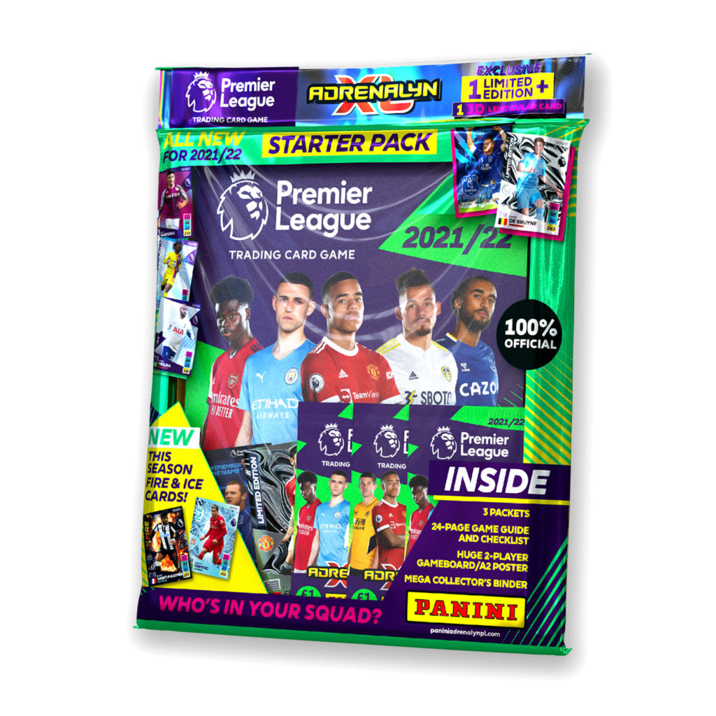 Panini 2021-22 Premier League Adrenalyn XL Cards Starter Pack (Set)