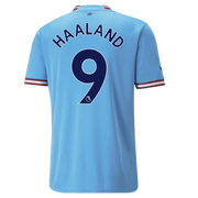Puma 2022-23 Manchester City Home Jersey - Light Blue-Intense Red
