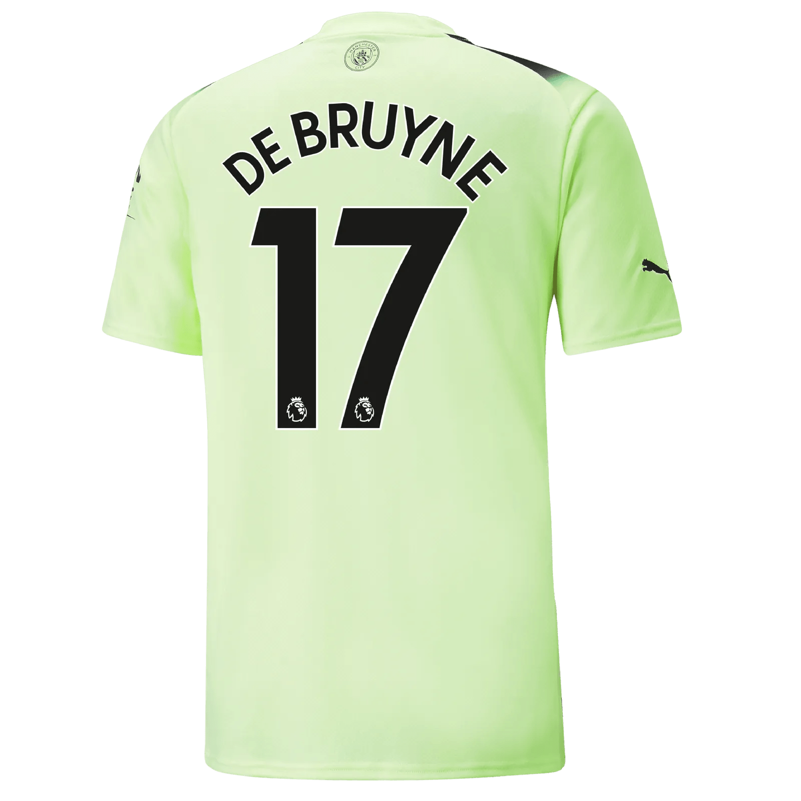 Puma 2022-23 Manchester City Third Jersey - Fizzy Light-Parisian Night
