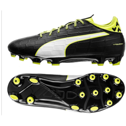 Puma Junior Evotouch 3 FG Black-Yellow