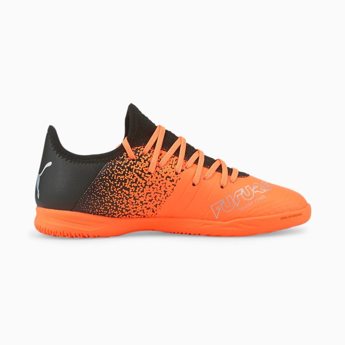 Puma Junior Future 4.3 Indoor - Neon Citrus-Silver-Black