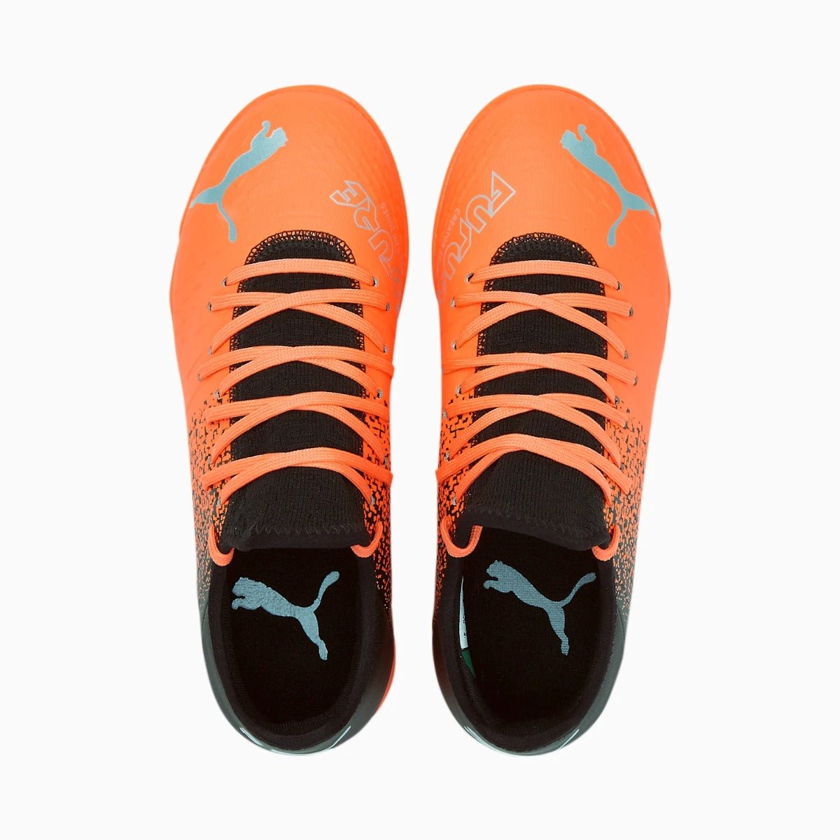 Puma Junior Future 4.3 Indoor - Neon Citrus-Silver-Black