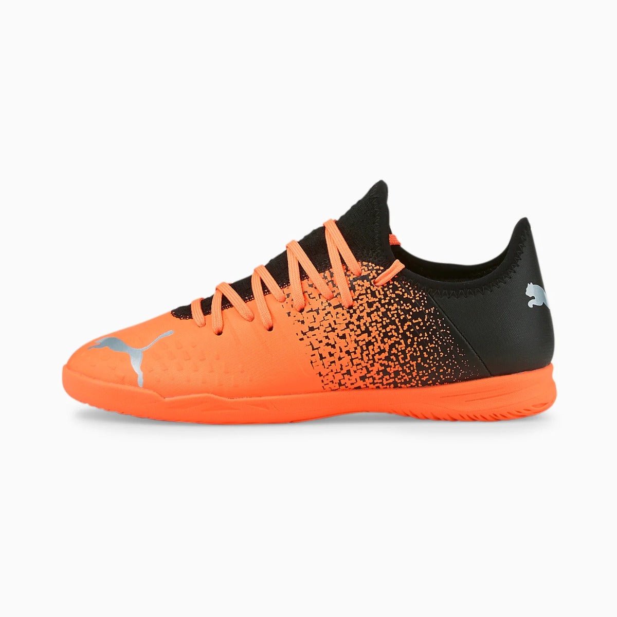 Puma Junior Future 4.3 Indoor - Neon Citrus-Silver-Black