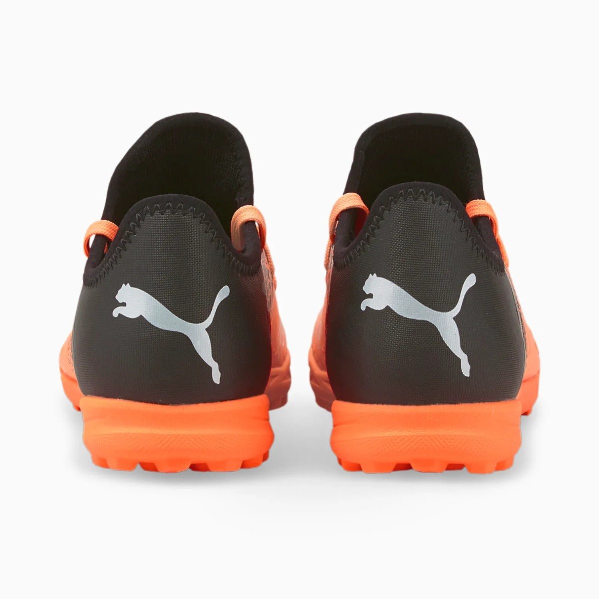 Puma Junior Future 4.3 Turf - Neon Citrus-Silver-Black